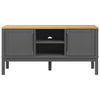 TV-taso FLORO harmaa 114x43x55 cm täysi mänty