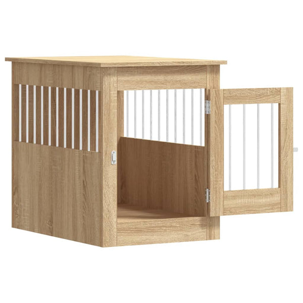 Sonoma tammi koiranhäkki/kaluste Lebada 55x80x68cm (puinen)