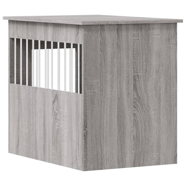 Koiranhäkki/kaluste harmaa Sonoma 55x80x68 cm tekninen puu