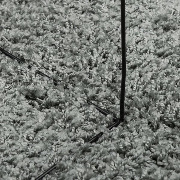 Pörrömatto PAMPLONA korkeanukka moderni vihreä 80x200 cm