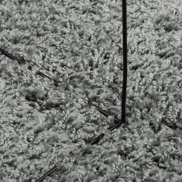 Pörrömatto PAMPLONA korkeanukka moderni vihreä Ø 100 cm