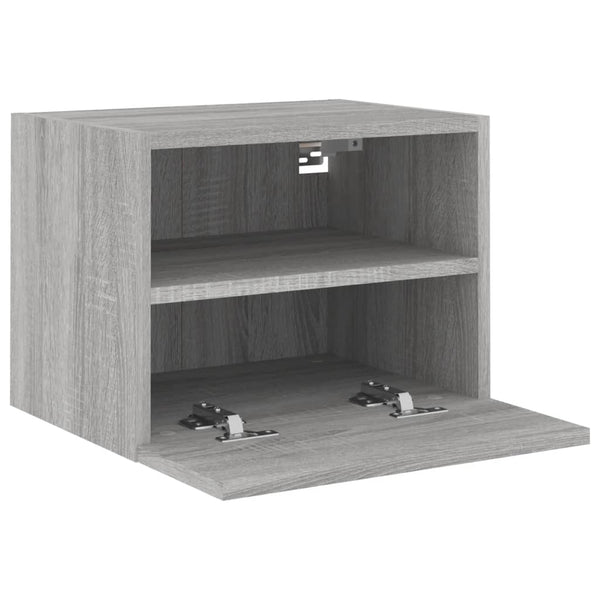 TV-seinäkaappi harmaa Sonoma 40x30x30 cm tekninen puu