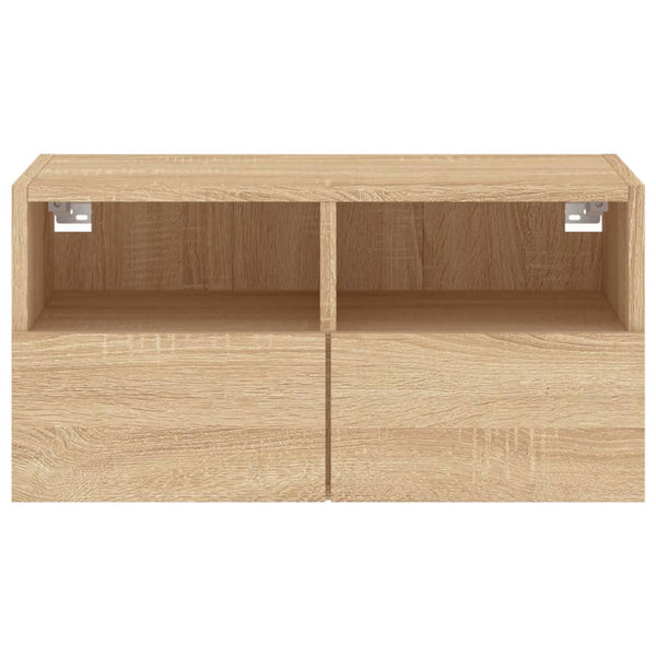 TV-seinäkaappi Sonoma-tammi 60x30x30 cm tekninen puu
