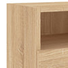 TV-seinäkaappi Sonoma-tammi 60x30x30 cm tekninen puu