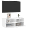 TV-seinäkaappi valkoinen 80x30x30 cm tekninen puu