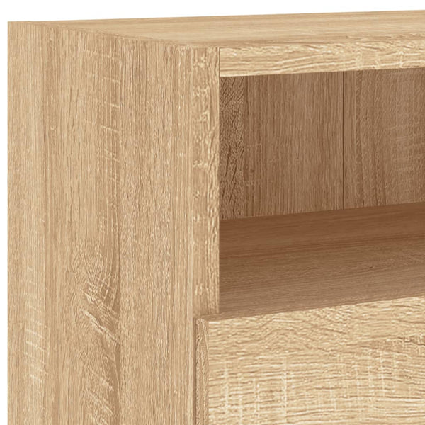 Sonoma-tammi tv-seinäkaappi Iuven 100x30x30cm (lastulevy)