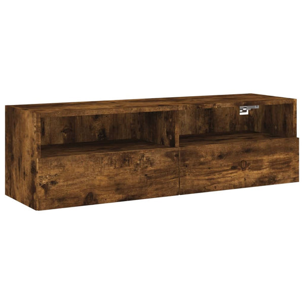 Savutammi tv-seinäkaappi Iuven 100x30x30cm (puinen)