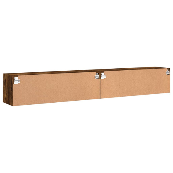 Savutammi tv-seinäkaappi Iuven 100x30x30cm (2 kpl puinen)