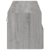 Harmaa tv-seinäkaappi Iuven 100x30x30cm (puinen)