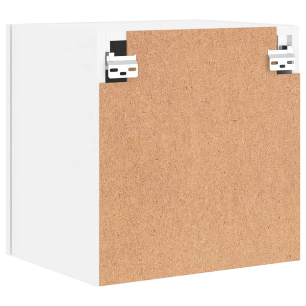 TV-seinäkaapit 2 kpl valkoinen 40,5x30x40 cm tekninen puu