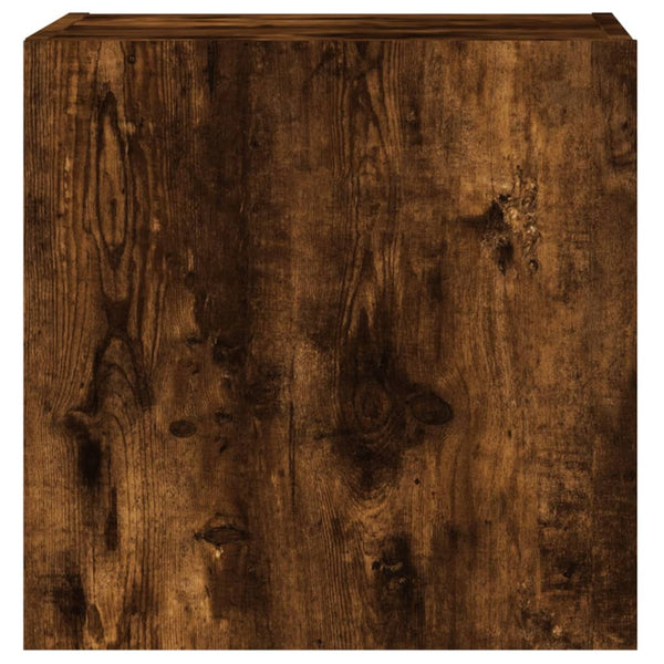 TV-seinäkaappi 2 kpl savutammi 40,5x30x40 cm tekninen puu
