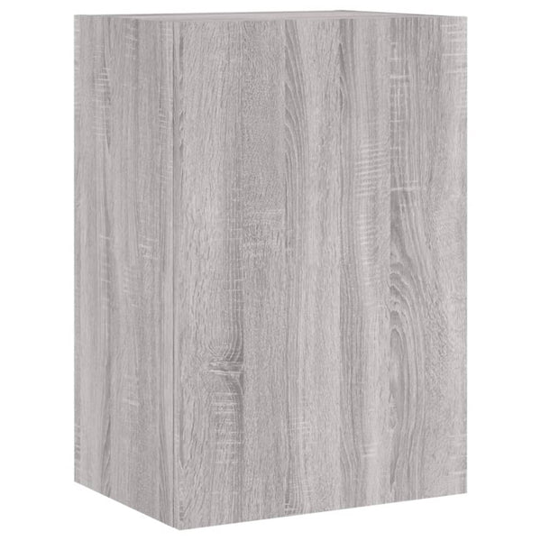 TV-seinäkaappi harmaa Sonoma 40,5x30x60 cm tekninen puu