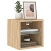 TV-seinäkaapit LED-valoilla 2 kpl Sonoma-tammi 30x28,5x30 cm