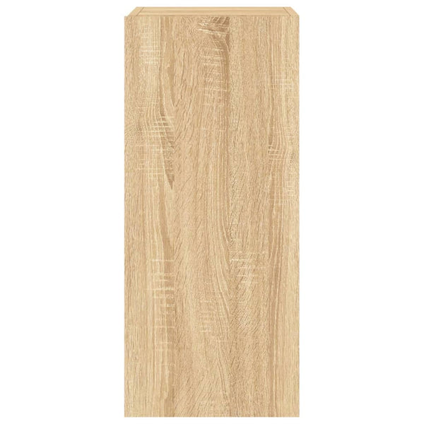 TV-seinäkaapit LED-valoilla 2 kpl Sonoma-tammi 30,5x35x70 cm