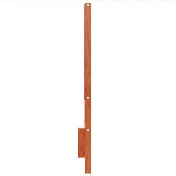 Sängynpääty ruskea 135 cm täysi mänty
