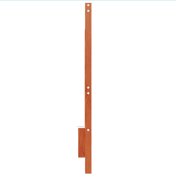 Sängynpääty ruskea 135 cm täysi mänty