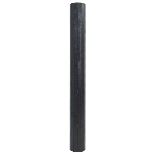 Matto suorakaide harmaa 60x400 cm bambu