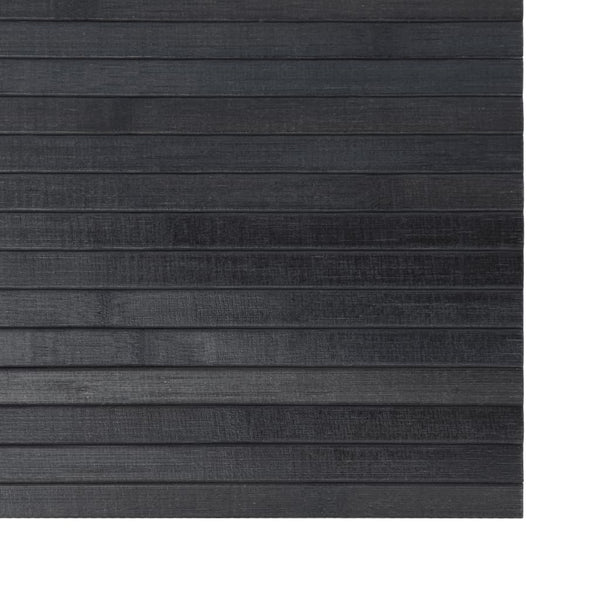 Matto suorakaide harmaa 60x400 cm bambu