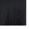 Matto suorakaide musta 60x500 cm bambu