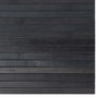 matto suorakaide harmaa 60x500 cm bambu