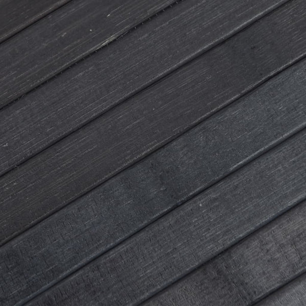 matto suorakaide harmaa 60x500 cm bambu