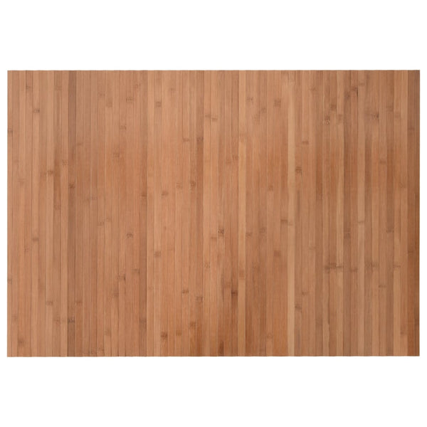 matto suorakaide luonnollinen 70x100 cm bambu