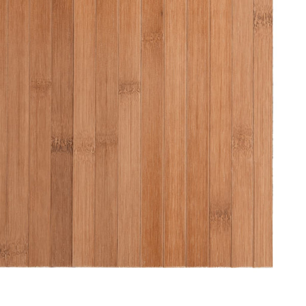 matto suorakaide luonnollinen 70x100 cm bambu