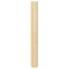 Matto suorakaide vaalea luonnollinen 70x100 cm bambu