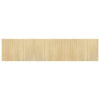 Vaalea luonnollinen matto suorakaide Tatian 70x300cm (bambu)