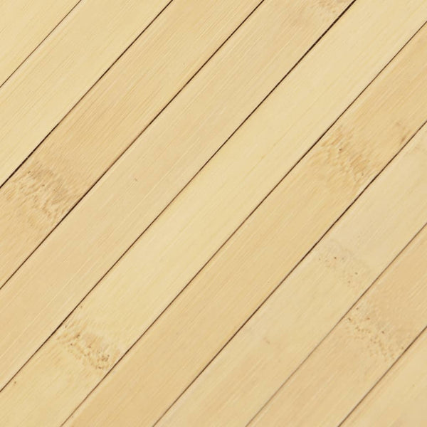 Vaalea luonnollinen matto suorakaide Tatian 70x300cm (bambu)