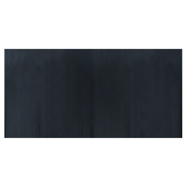 Matto suorakaide harmaa 100x200 cm bambu