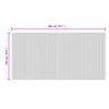 Matto suorakaide harmaa 100x200 cm bambu