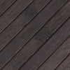 Matto suorakaide tummanruskea 100x200 cm bambu
