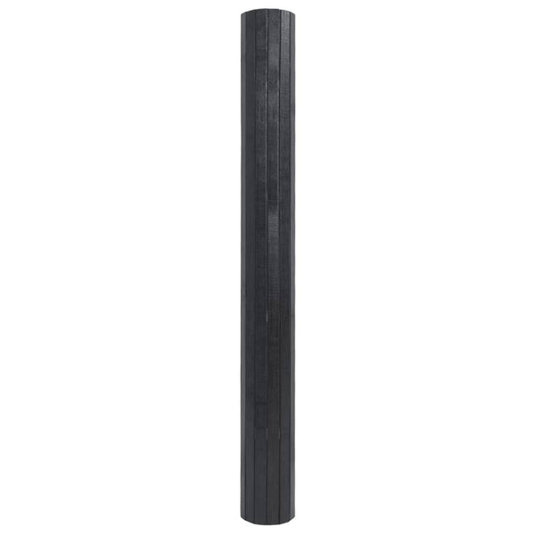 Matto suorakaide harmaa 100x300 cm bambu
