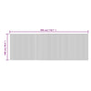 Matto suorakaide harmaa 100x300 cm bambu