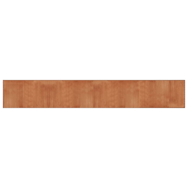 Ruskea matto suorakaide Gemaladin 60x400cm (bambu)