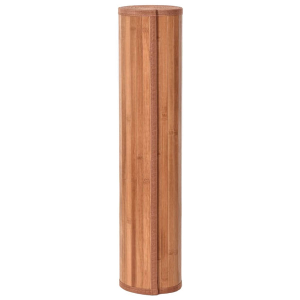 Ruskea matto suorakaide Gemaladin 60x400cm (bambu)