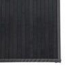 Matto suorakaide harmaa 60x400 cm bambu