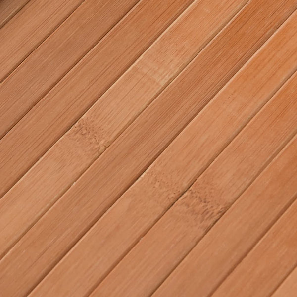 Matto suorakaide luonnollinen 70x500 cm bambu