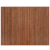 Matto suorakaide ruskea 80x100 cm bambu