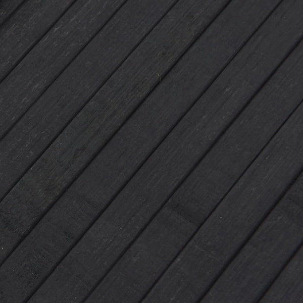 Matto suorakaide harmaa 80x400 cm bambu