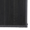 Matto suorakaide harmaa 80x500 cm bambu