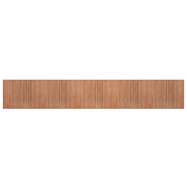 Matto suorakaide luonnollinen 80x1000 cm bambu