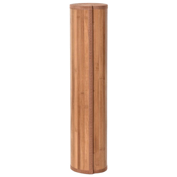 Matto suorakaide luonnollinen 80x1000 cm bambu