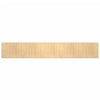 Matto suorakaide vaalea luonnollinen 80x1000 cm bambu
