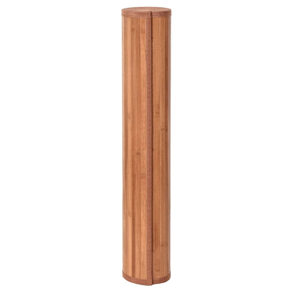Matto suorakaide ruskea 100x1000 cm bambu