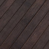 Matto suorakaide tummanruskea 100x1000 cm bambu