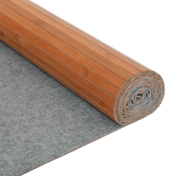 Ruskea tilanjakaja Iuliska 165x600cm (bambu)