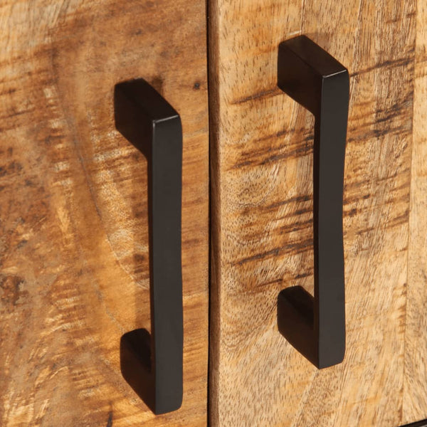 TV-taso 110x35x40 cm täysi karkea mangopuu