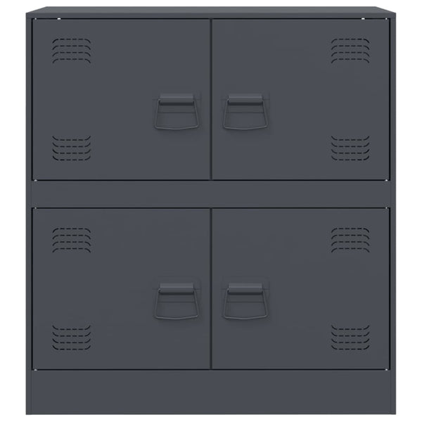 Senkki antrasiitti 67x39x73 cm teräs